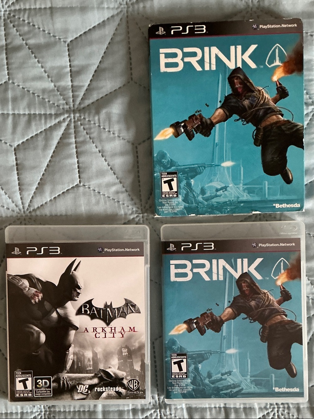 Sony PS3 Brink & Batman: Arkham City Duo